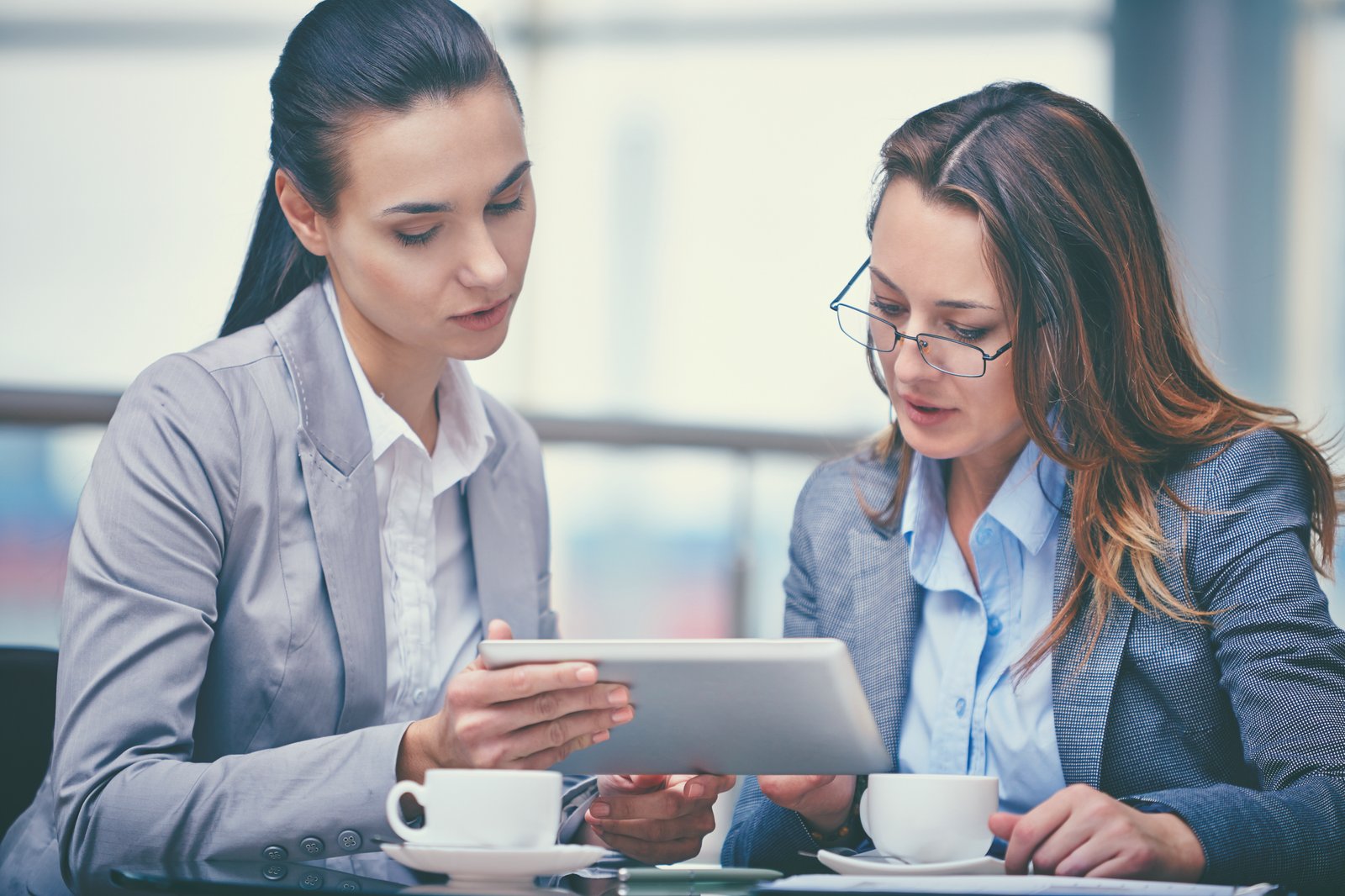 Diverse corporate team collaborating during HR consulting strategy session